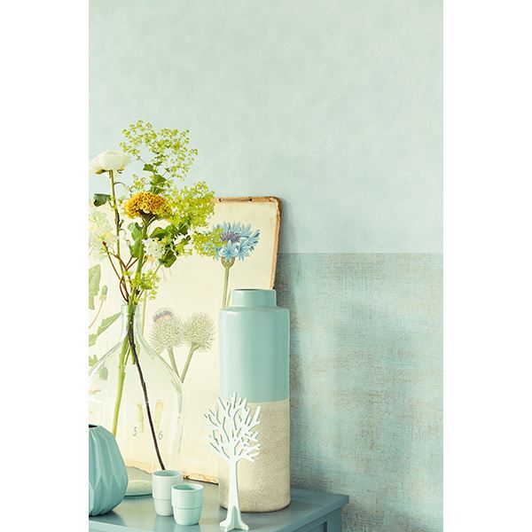 Tejido Turquoise Texture Wallpaper  | Brewster Wallcovering