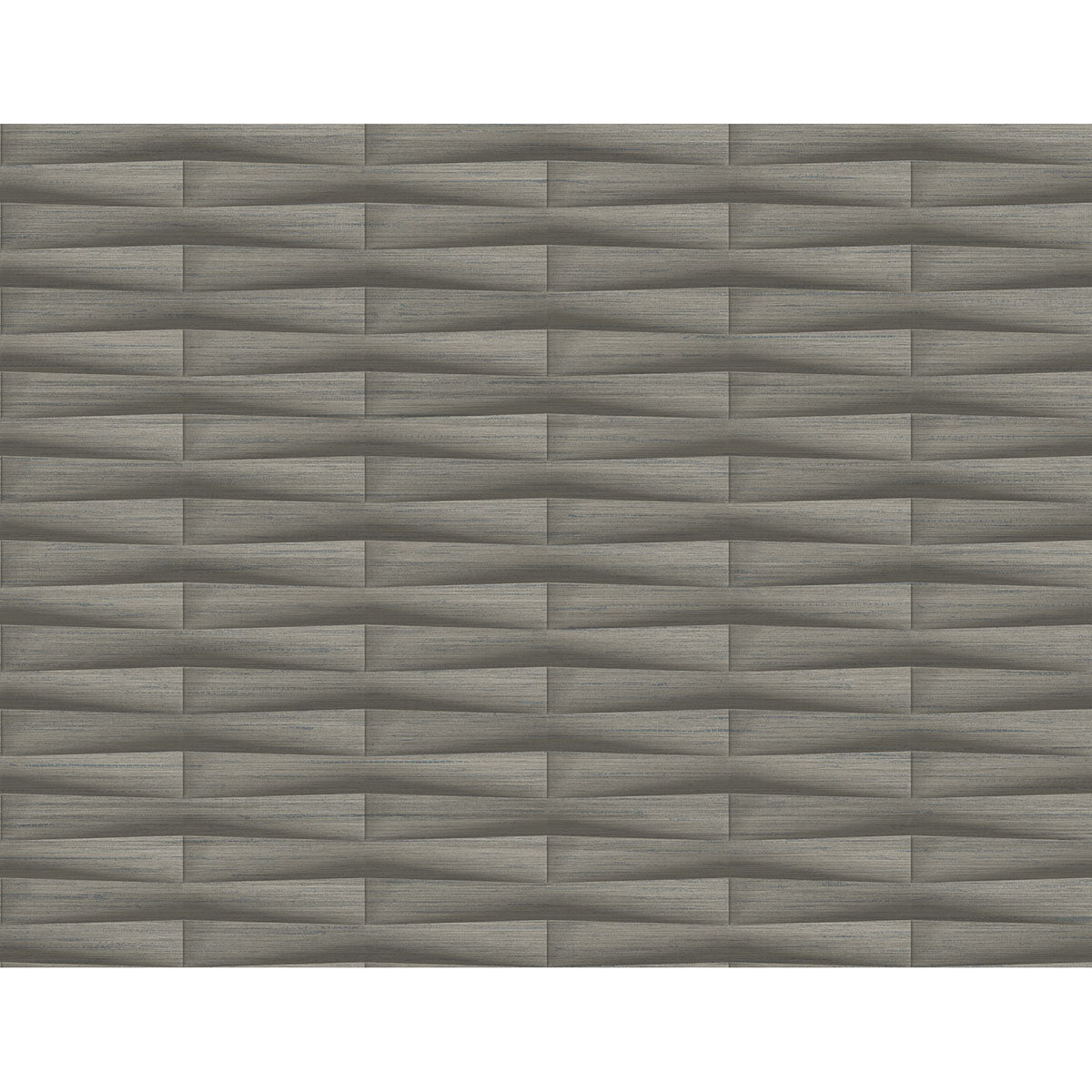 Picture of Gator Brown Geometric Stripe Wallpaper