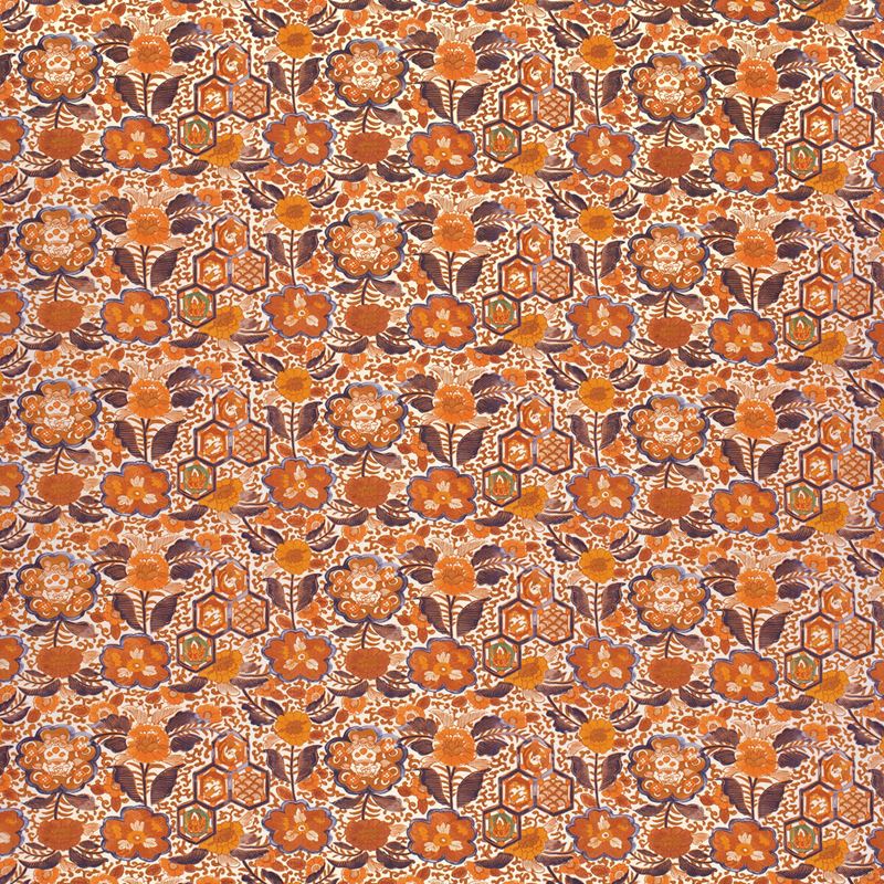 Lee Jofa Fabric 2024106.12 Imari I Orange