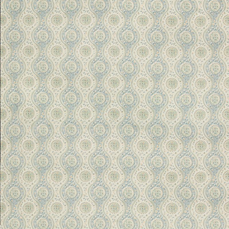 Brunschwig & Fils Fabric 8019129.135 Nadari Print Sky/Aqua