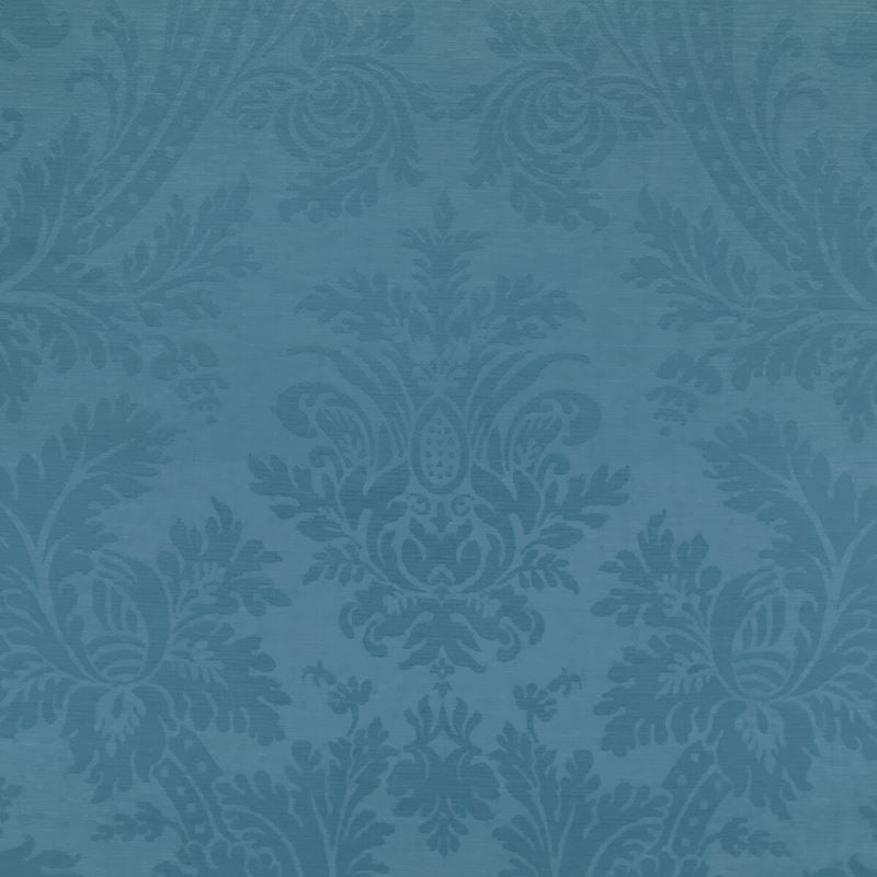 Brunschwig & Fils Fabric 8023150.5 Arnaud Damask Blue