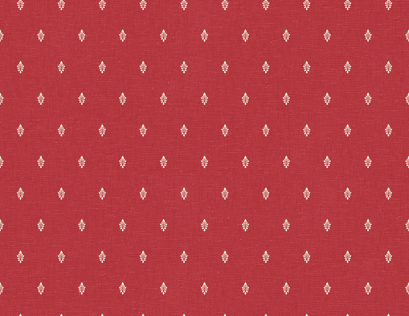 Seabrook Designs FC60601 French Country Petite Feuille Sprig  Wallpaper Antique Ruby