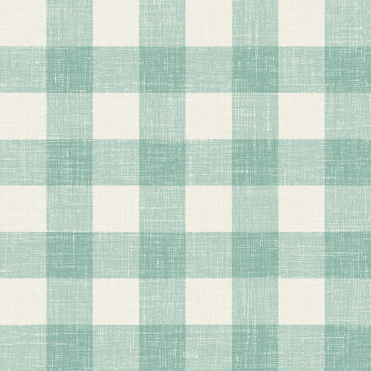Seabrook Designs FC62314 French Country Bebe Gingham  Wallpaper Minty Meadow