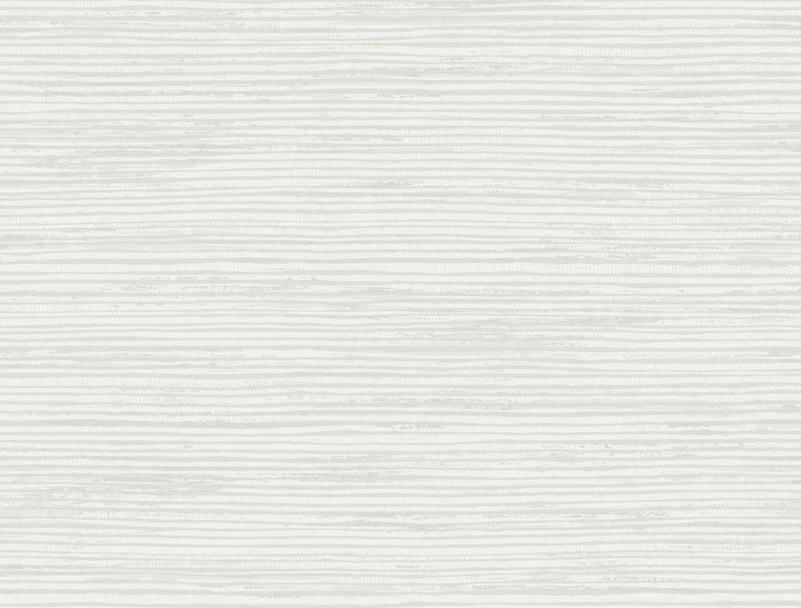 Lillian August LN10300 Luxe Retreat Osprey Faux Grasscloth  Wallpaper Eggshell and Silver