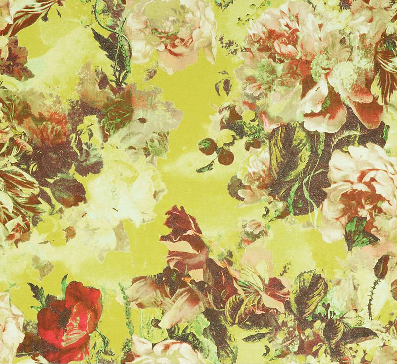 Scalamandre Wallpaper WH000023301 Flamboyant Pollen