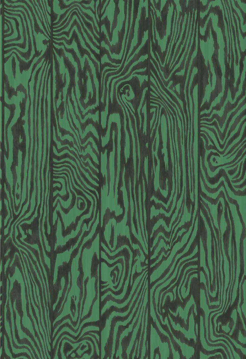 Cole & Son Wallpaper 107/1001.CS Zebrawood Emerald