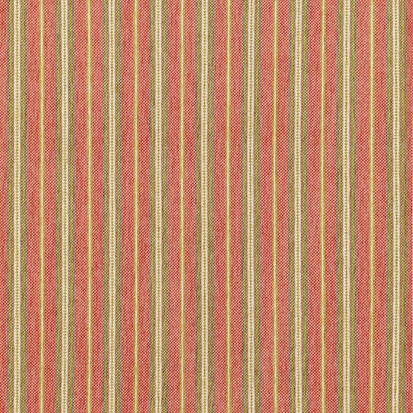Schumacher Fabric 68730 Toscana Stripe Tuscan Red
