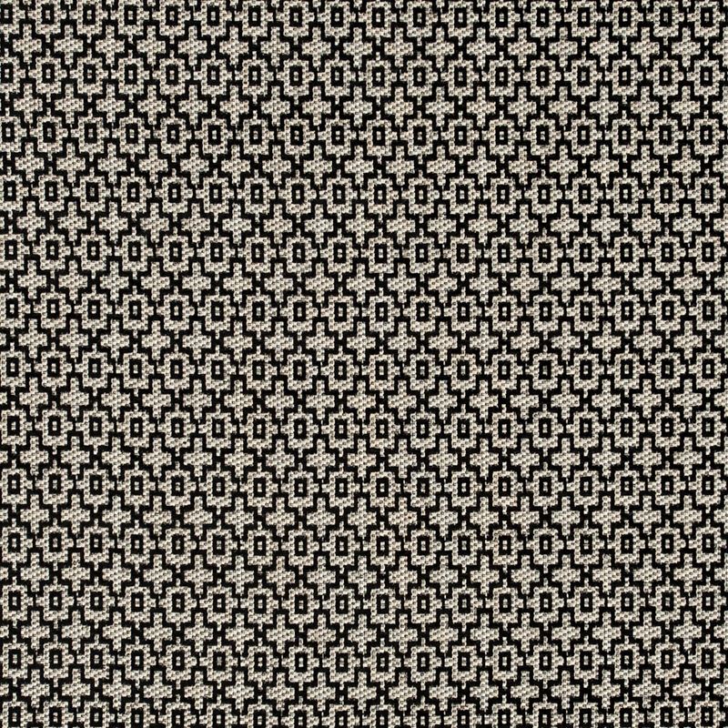 Clarke and Clarke Fabric F0807-1 Mansour Charcoal