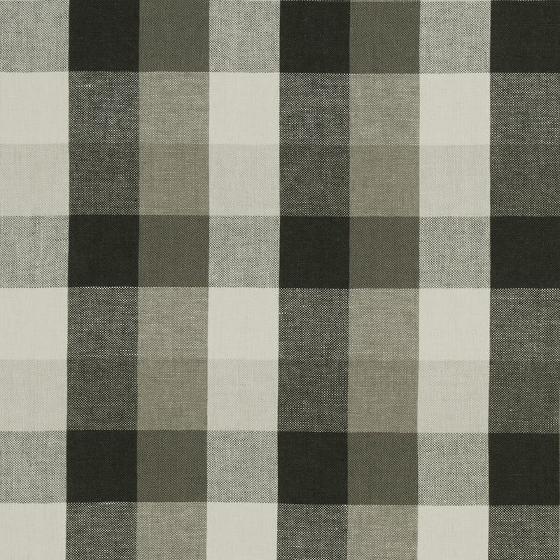 Clarke and Clarke Fabric F1042-1 Austin Check Charcoal