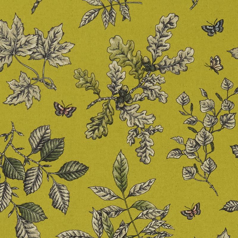 Clarke and Clarke Fabric F1329-3 Hortus Chartreuse