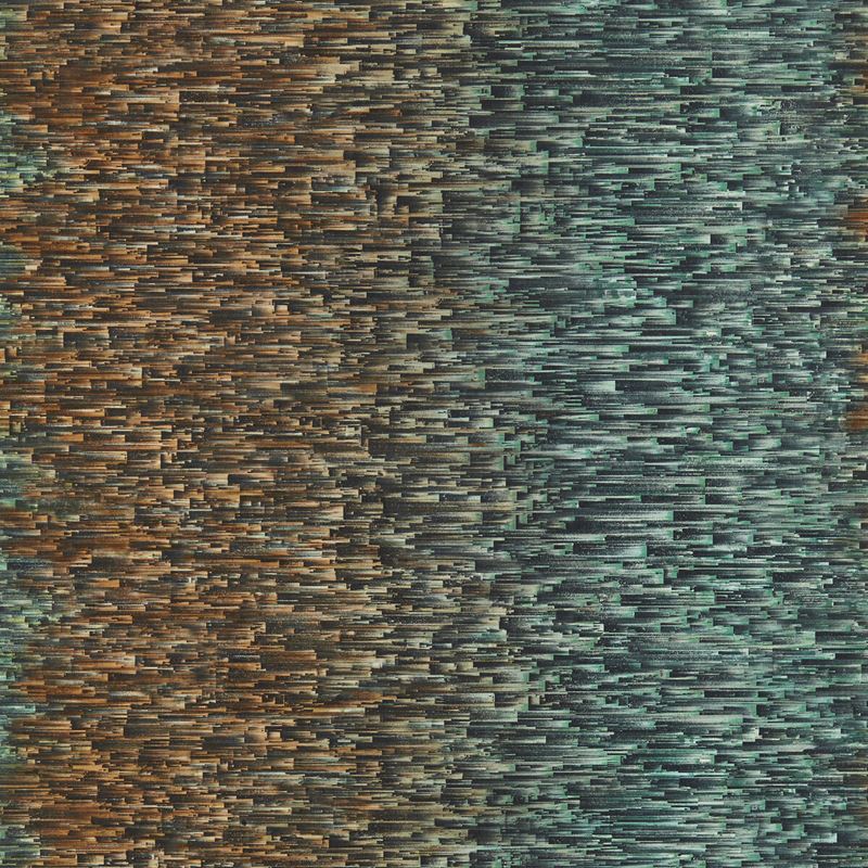 Clarke and Clarke Wallpaper W0153-3 Ombre Teal/Spice Wp
