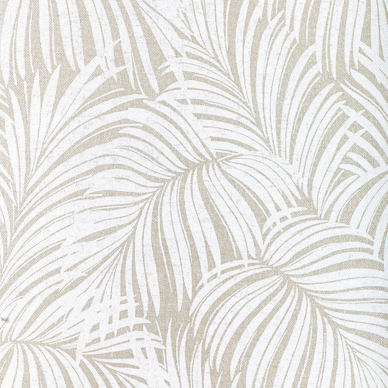 Kravet Couture Wallpaper W3833.1 Leaf Paperweave Pearl